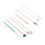 7pcs Bamboo Ear Clean Feather Kit Wax Removal 2