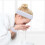 Pluche elastische haarband voor make-up, wassen, douchen 2