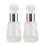 2x Glasparfümflasche 8ml Nachfüllbar mit Tropfstab 1