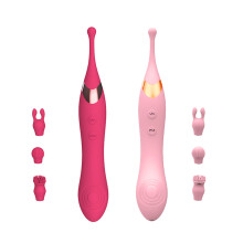 Rechargeable High-Frequency Silicone Vibrator for Women Splashproof