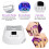 72W Akku-Nagellampe UV-LED-Trockner mit 3 Timer & Smart Sensor 1