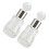 2x Glasparfümflasche 8ml Nachfüllbar mit Tropfstab 2