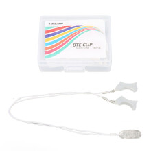 (Binaural) BTE A675 Hearing Aid Transparent Clip Lanyard Portable
