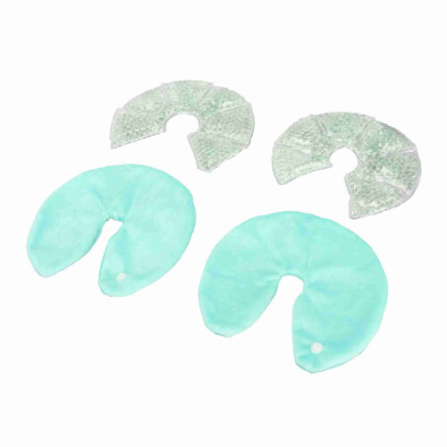 Reusable Breast Gel Pads Hot/Cold Green 1