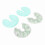 Reusable Breast Gel Pads Hot/Cold Green 4