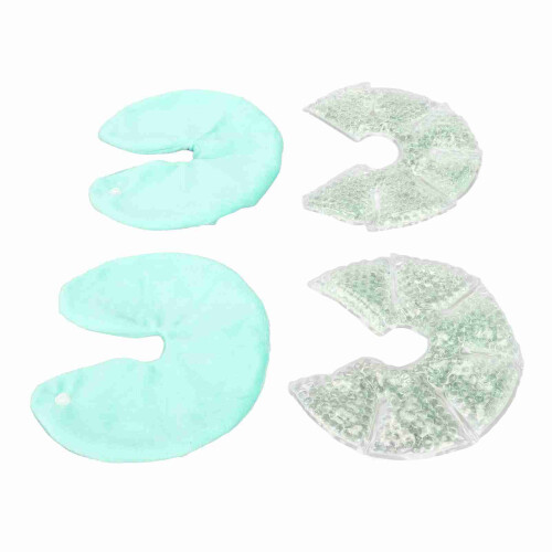 Reusable Breast Gel Pads Hot/Cold Green 2