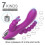 3-Kopf-Ergonomischer G-Punkt-Vibrator, wasserdicht 4