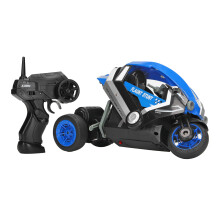 1:8 RC Drift Motorcycle High Speed 3-Wheeled Remote Control Toy Blue