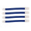 4x Verstelbare Elastische Medische Bloedband Blauw 3