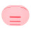 (Pink) Makeup-Schwammhalter aus Silikon, doppelseitig, belüftet 3