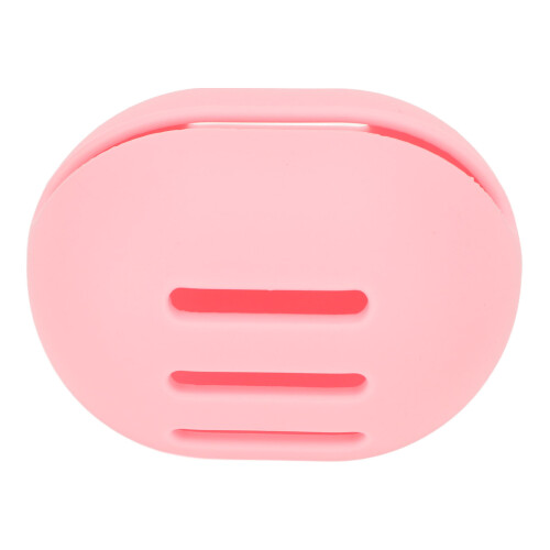 (Pink) Makeup-Schwammhalter aus Silikon, doppelseitig, belüftet 2