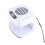 (US Plug 110V) Einhand-Nagel-Trockner Warm/Kalt Sensor 220V Weiß 3