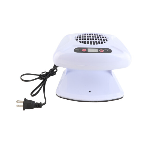 (US Plug 110V) Einhand-Nagel-Trockner Warm/Kalt Sensor 220V Weiß 1