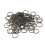(Black) 500x Zahnspangen-Gummibänder 7,9mm gemischt 2