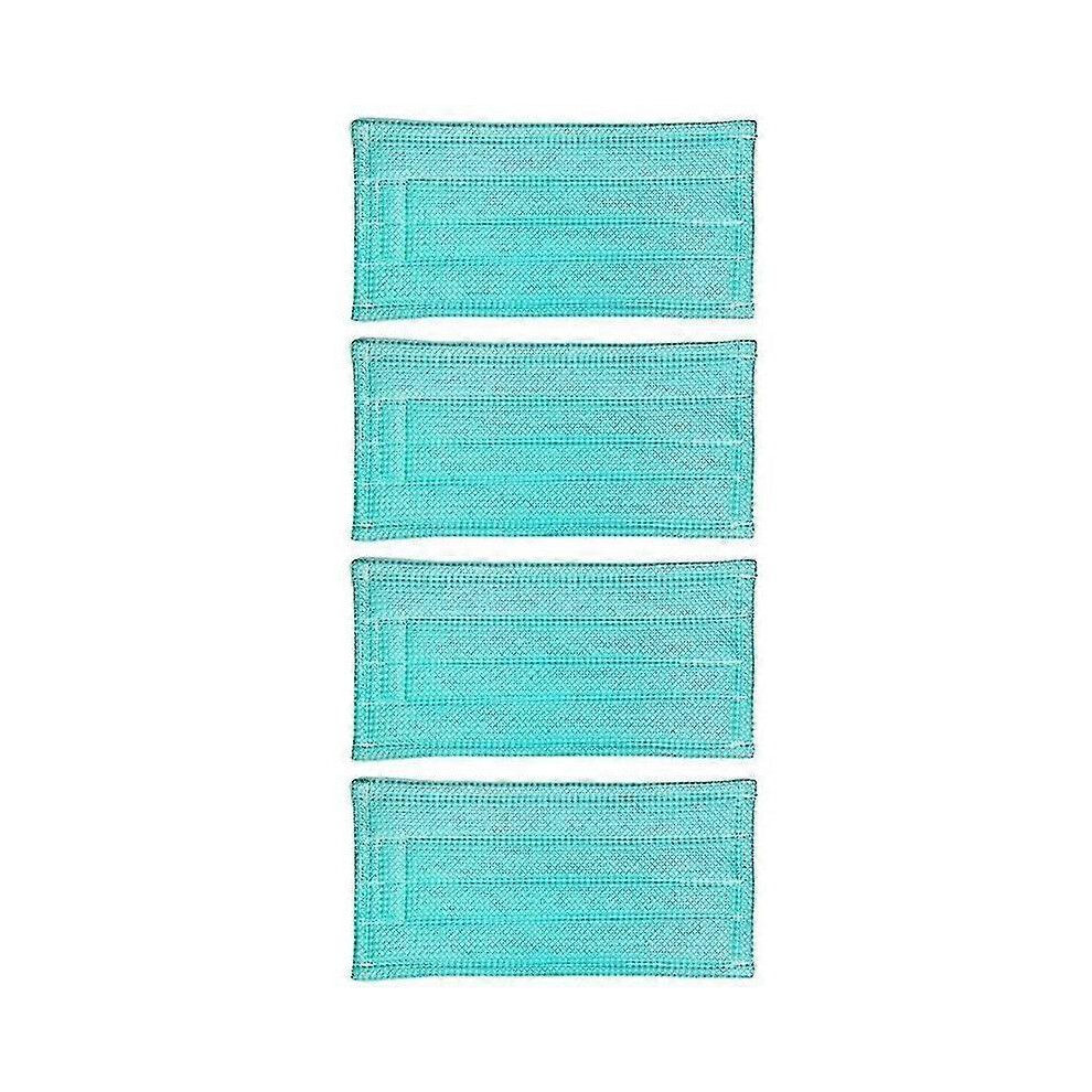 Kikidex (As Show, One Size) Mop Cloth Set (4 Pieces) Compatible For Kobold Mf520, Mf530, Sp520, Sp530 Vacuum Cleaner - Soft Cloths