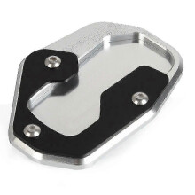(As show, Silver) For Pan America 1250 Special RA 1250 RA1250 S 2022 2022 2023 Motorcycle Foot Side Stand Enlarge Pad Kickstand Extension Plate