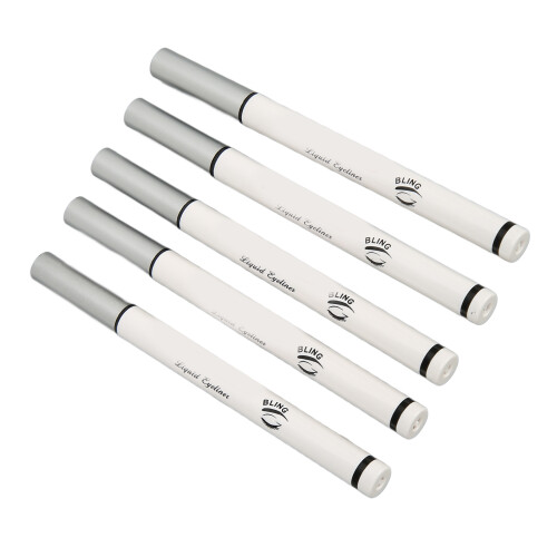 5Pcs Colored Liquid Eyeliner Pen Long Lasting Waterproof Smudge Proof 1