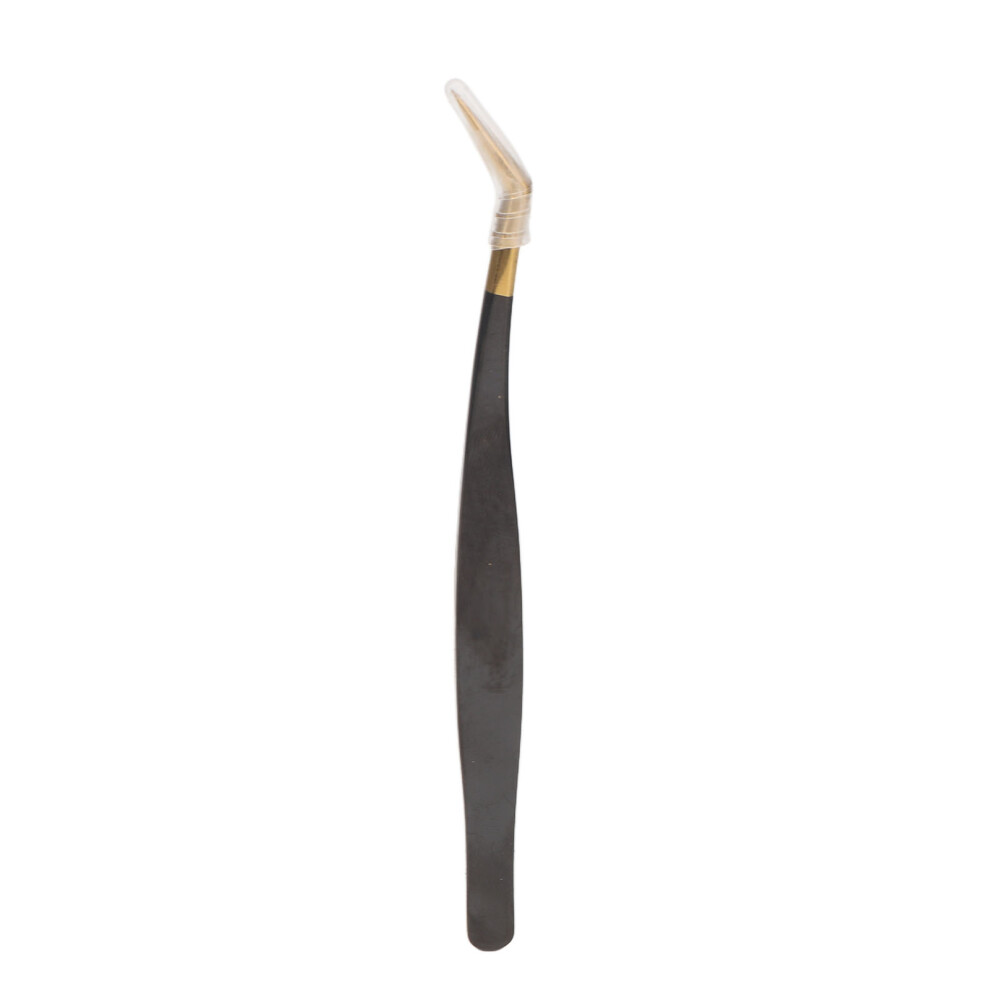 Gold (Volume Tweezers) Stainless Steel Eyelash Tweezers Volume False Lashes Curved