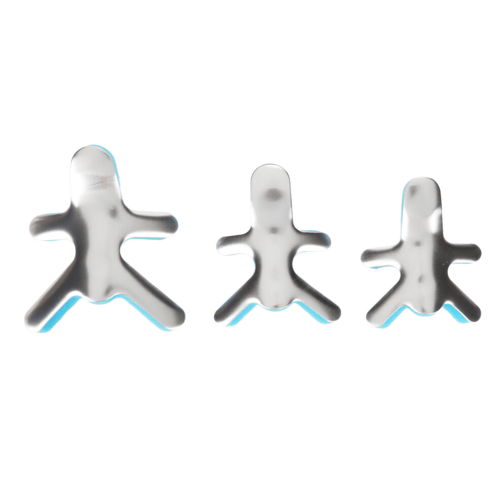 3pcs Frog Type Finger Splint Straightening Support Brace with Sponge