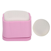 (Pink) Dental-Endo-Reinigungsständer schwarz hitzebest.