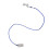 (Single Ear) Hearing Protector Lanyard Blue Transparent Double Ear Clip 4