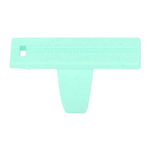 (Green) Finger Endo Measuring Ring Ruler Blue