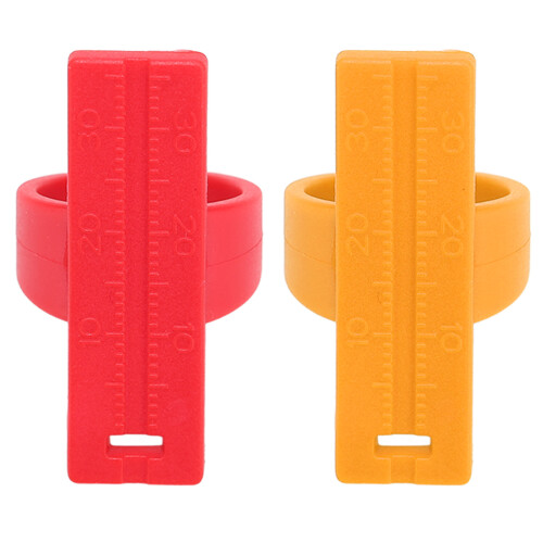 (Orange) Endo-Span-Fingermaßring Professionell Orange