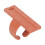 (Brown) Tandheelkundige Plastic Vingerliniaal 2