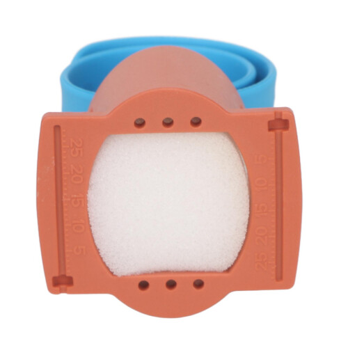 (Orange) Wrist Endo Measuring Ring Ruler Gray 1