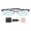 Unisex Dark Blue Frame Color Blind Glasses 1
