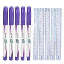 5er Set waschbare Tattoo-Marker mit Lineal für Microblading