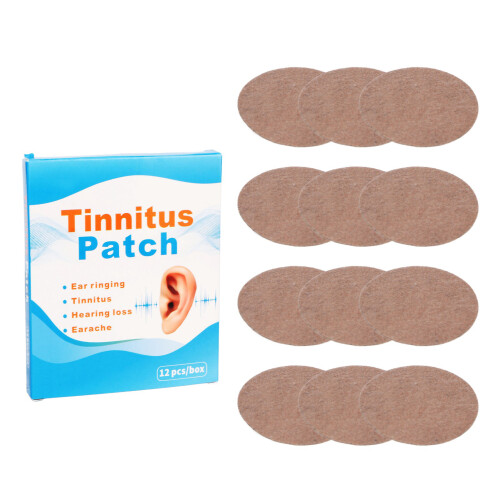 12 Pcs Tinnitus Patch Safe Plant Natural Extract Relief