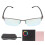 Farbsehstärkungsbrille Ultraleicht UV-Schutz Silber/Schwarz 1