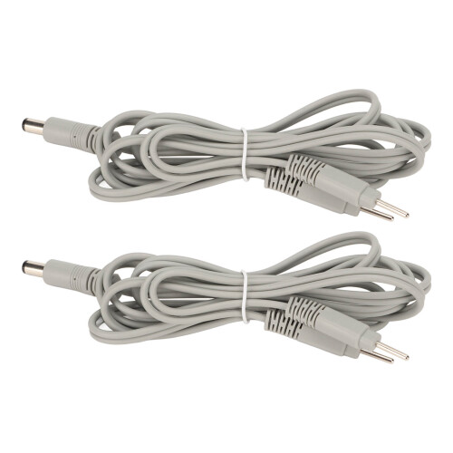 2x 4.9ft TENS Wire Grey Pin Type 5521 2856