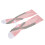 (Pink) Compression Socks Elastic Breathable Running Soccer Pink 3