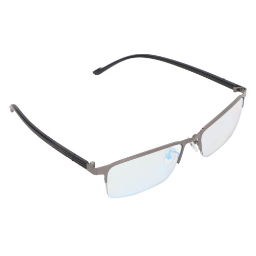 Farbsehstärkungsbrille Ultraleicht UV-Schutz Silber/Schwarz 1