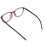 Rot-Grüne Sonnenbrille mit UV-Schutz aus PC 5