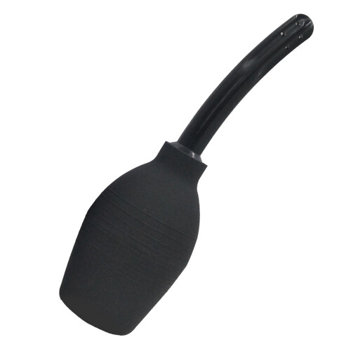 Anal-Dusche 310ml Schwarz Wiederverwendbar Weich 1