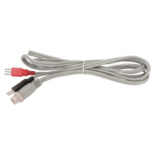 TENS Lead Cables 16-4P 6.6ft 3 Pins 4.5mm Black Red