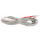 5x TENS Elektrodenkabel Grau, tragbar 4