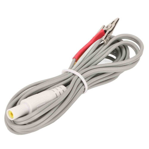 5x TENS Elektrodenkabel Grau, tragbar 2
