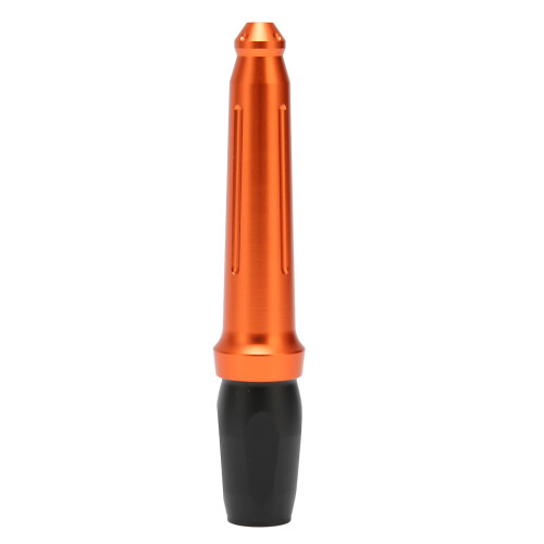 (Orange) Penna Tattoo Manuale in Alluminio Portatile Nera 2