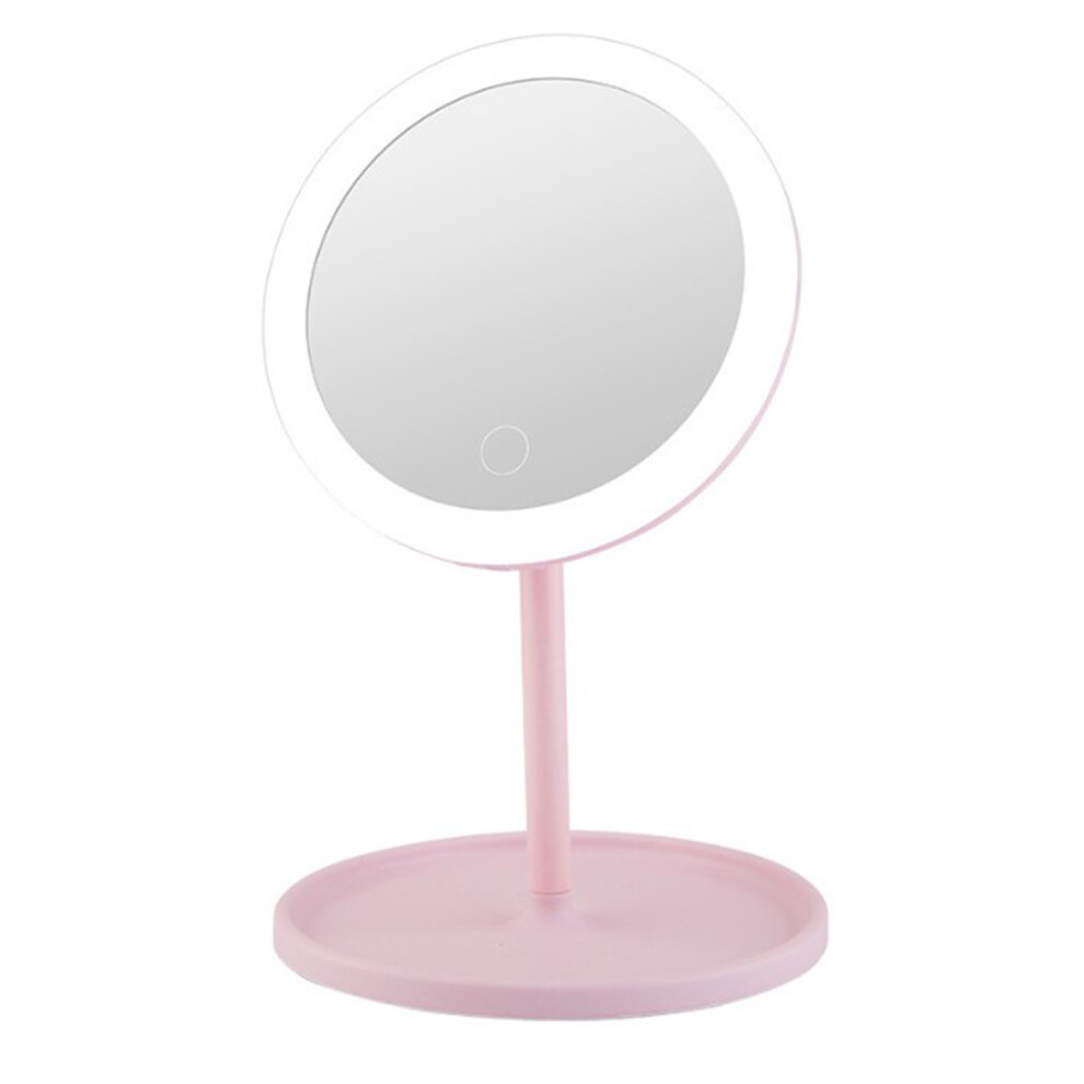 LED Makeup Mirror USB Rechargeable Adjustable Fill Light Portable