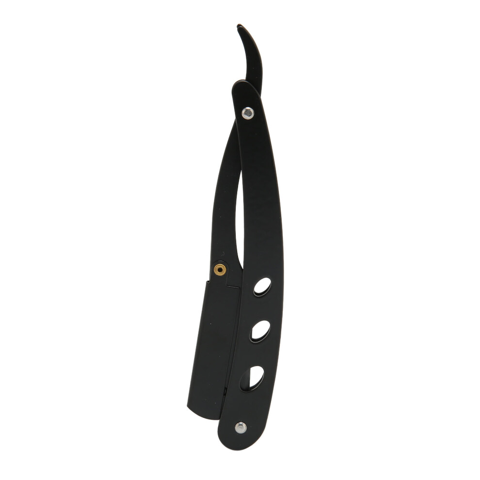 Alloy Beard Blade Holder Foldable Barber Trimmer Rack for Men
