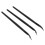 3x Ultrafeine Angled Eyeliner Pinsel Set 4