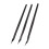 3x Ultrafeine Angled Eyeliner Pinsel Set 3