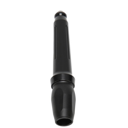 (Black) Penna Tattoo Manuale in Alluminio Portatile Nera 2