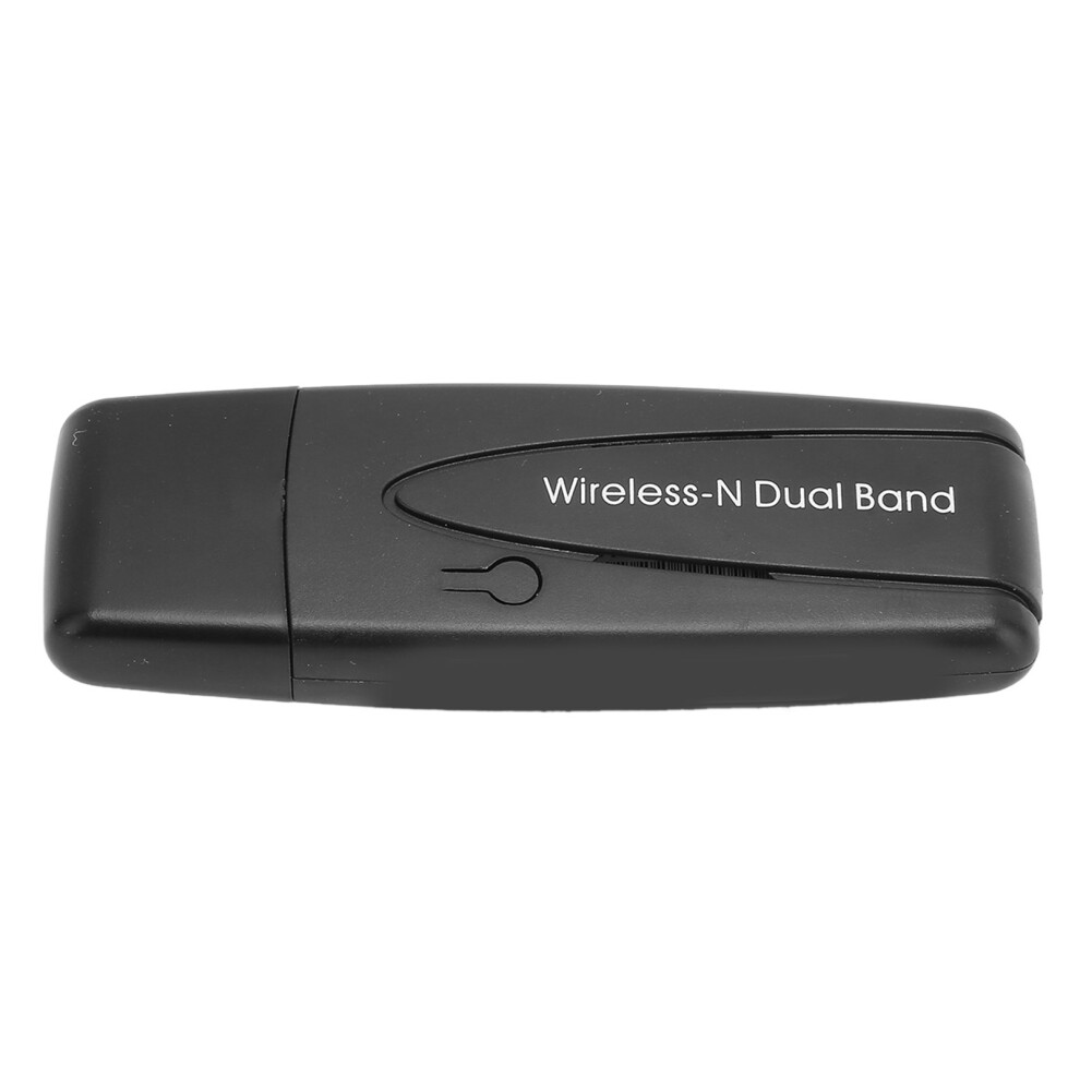 600Mbps Dual Band Wifi Usb Adapter Dual Antenna 2.4Ghz/5Ghz For Windows Xp-11 3511356748081