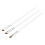 3pcs Angled Eyeliner Brush Ultra Thin Slanted White 1