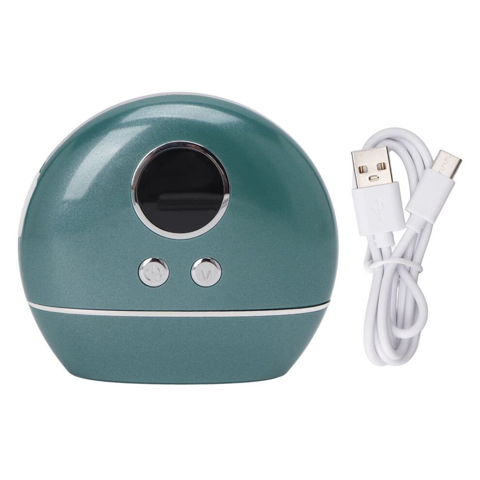 Green Electric Gua Sha Massager Heating Skin Scraping Machine